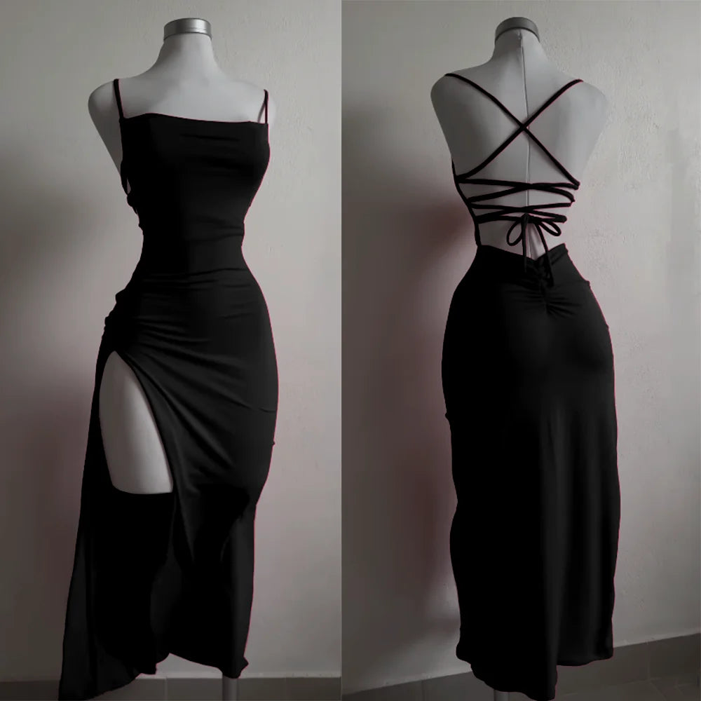Women’s Halter Bodycon Mini Dress