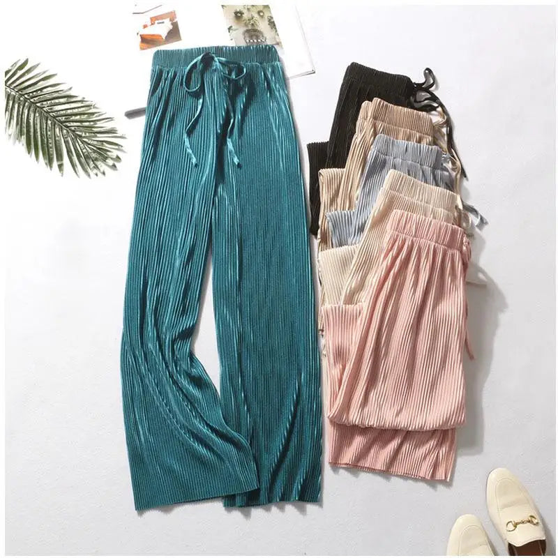 Summer Wide Leg Pants