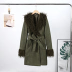 Romilly Patchwork Faux Fur Coat