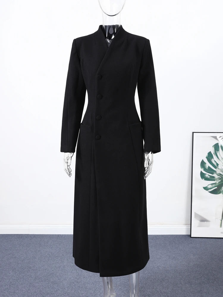 Women’s Slim Fit Long Coat
