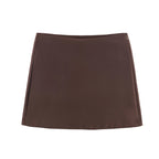High Waist Spring Skort