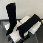 Vivienne Pointed Knee High Boots
