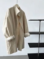 Elodie Short Lapel Trench Coat