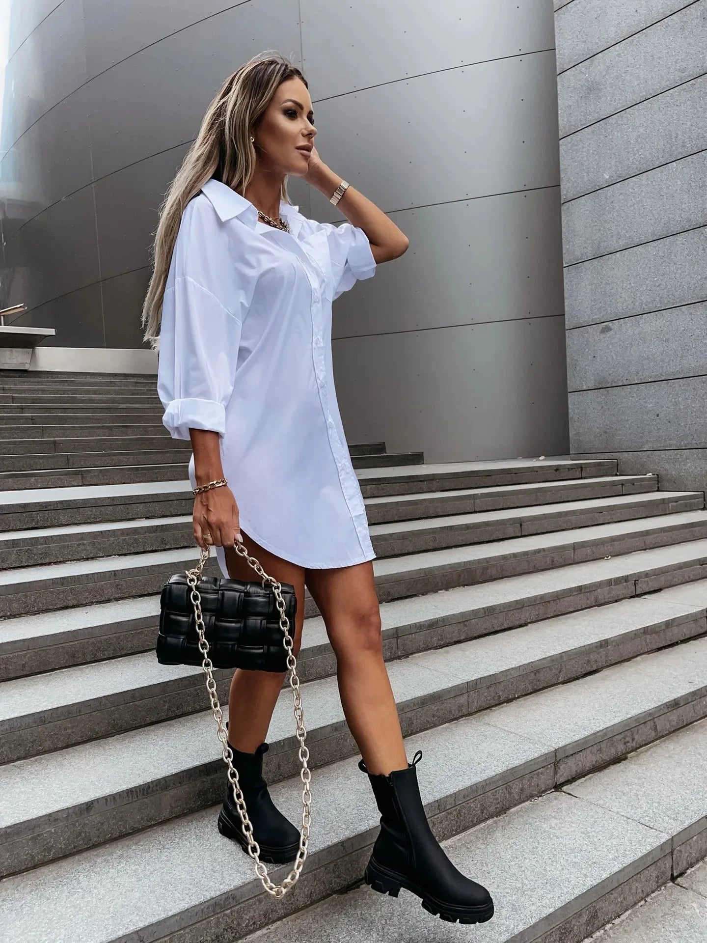 Women's Shirt Dress