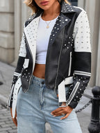Noiré Rivet Moto Jacket