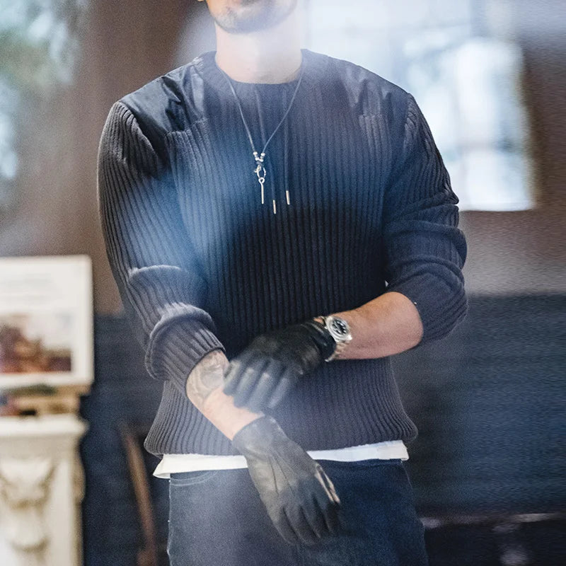 Harrison Stripe Knit Pullover