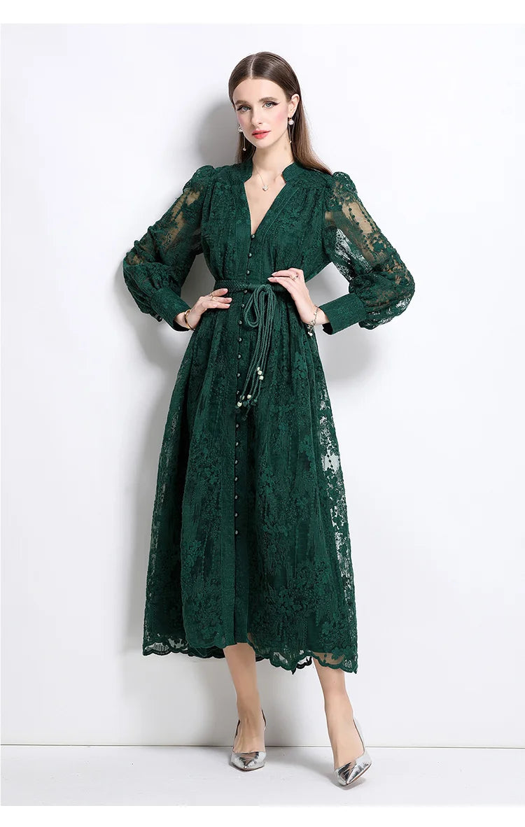 Anna Long Dress