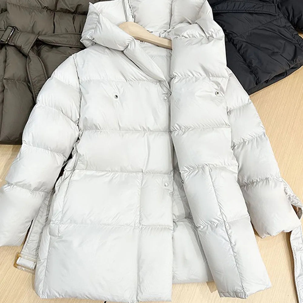 Aaron Hooded Down Jacket