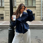 Women’s Belted Short Trench Coat