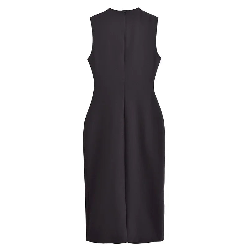 Clara Belted Midi Dress