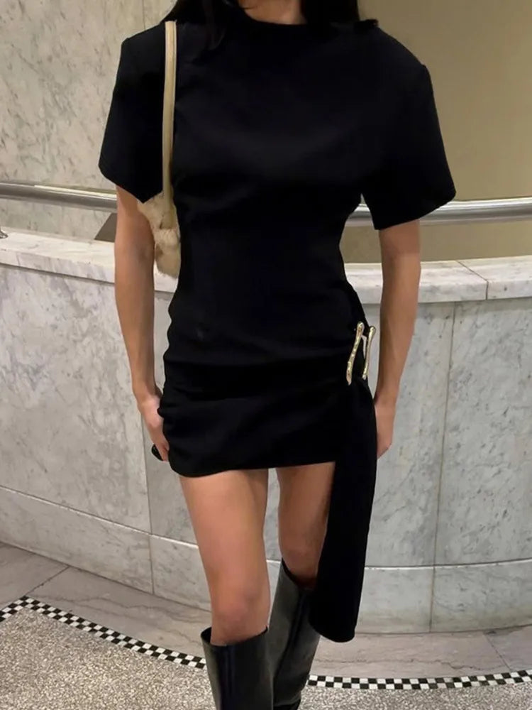 Short Sleeve Mini Dress