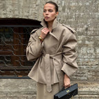 Women’s Lace-Up Short Windbreaker