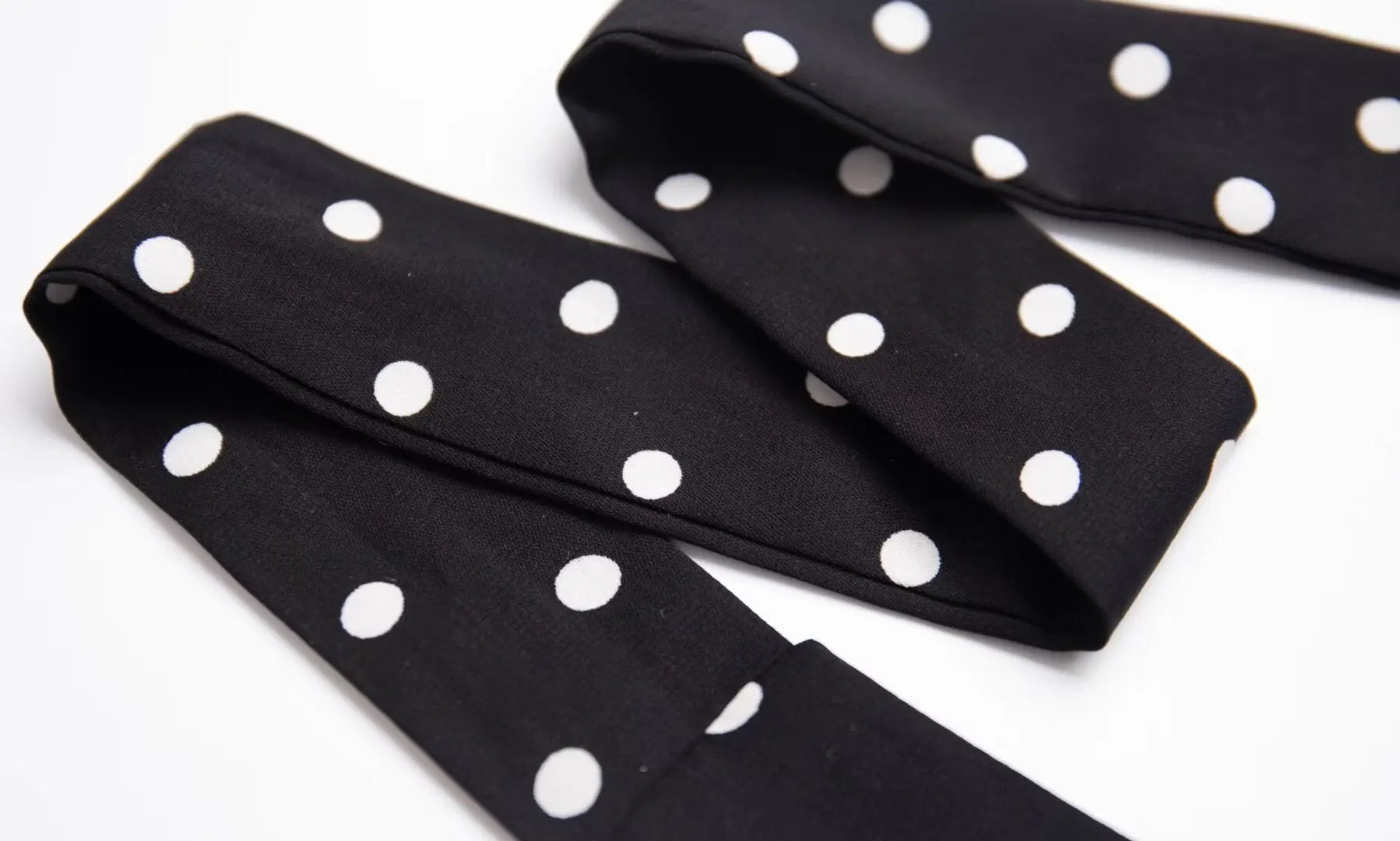 Élodie Polka Dot Halter Dress