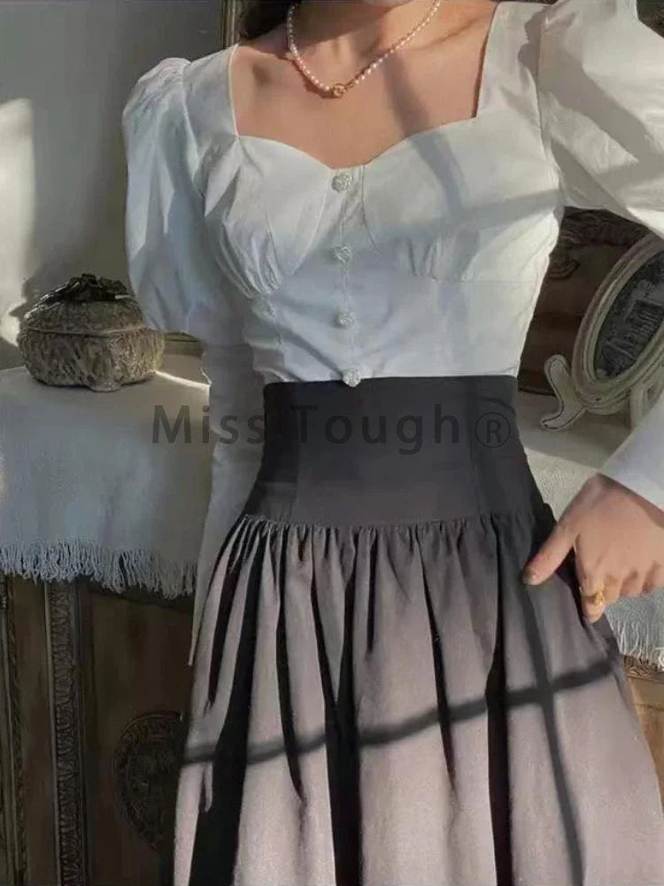 Women’s Vintage Long Skirt