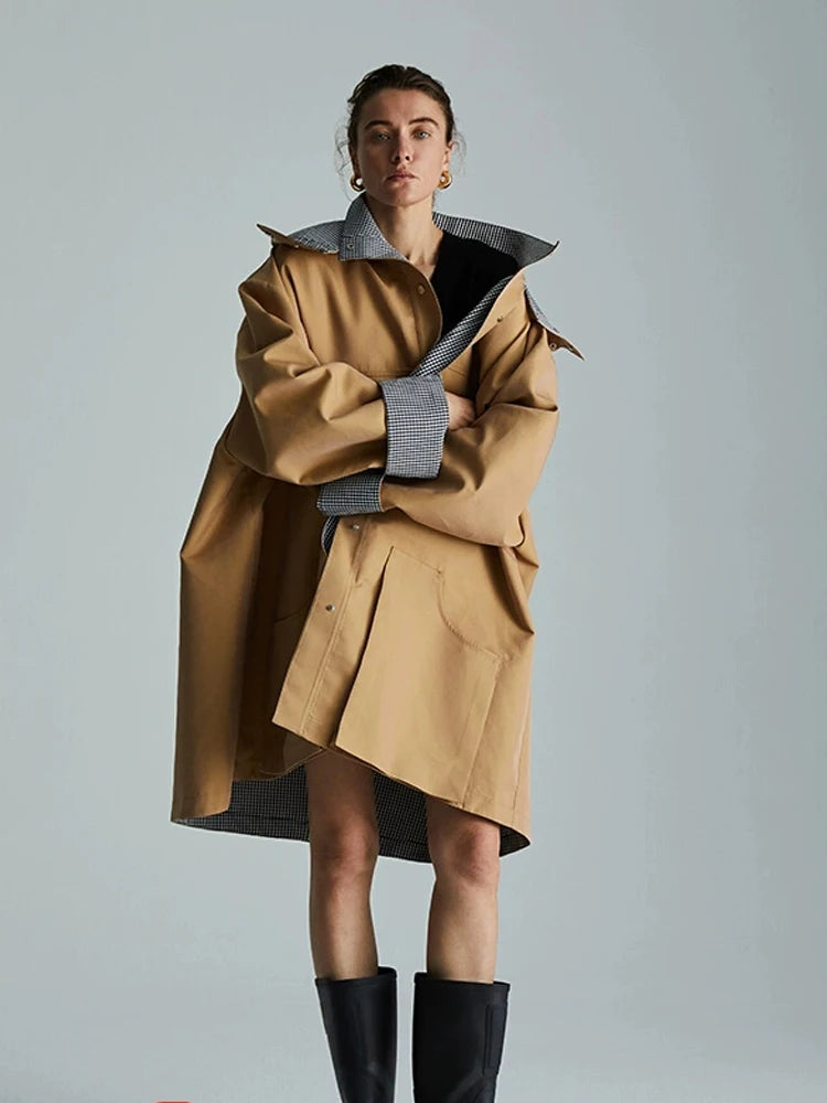 Savoy Patchwork Trench