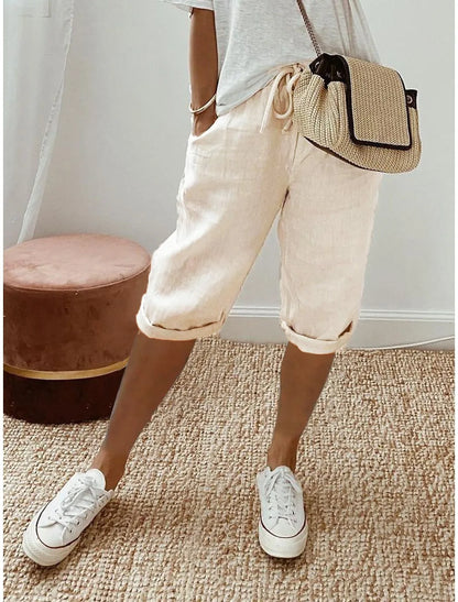 Luna Linen Shorts