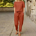 Amelia Cotton Linen Set