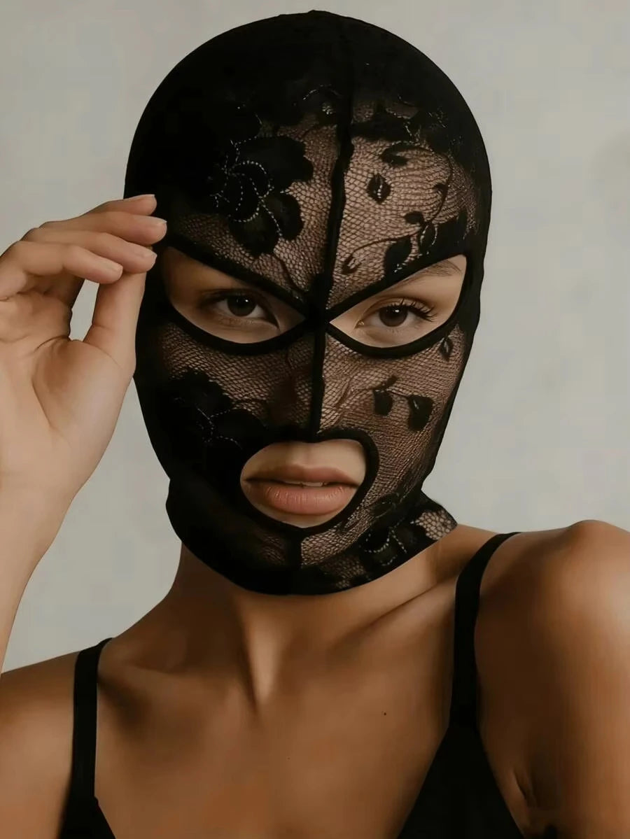 Full-Face Venetian Gothic Mask
