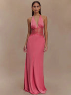 Giorgia Backless Maxi Dress