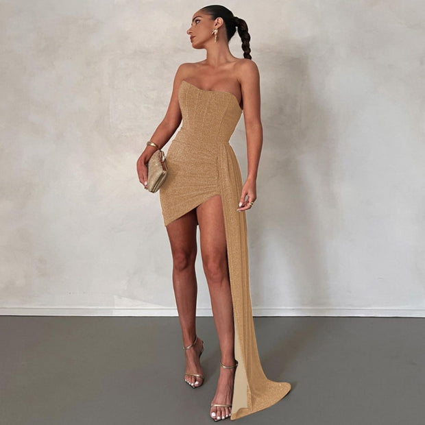 Mini Strapless Dress