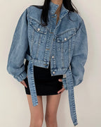 Cropped Denim Jacket