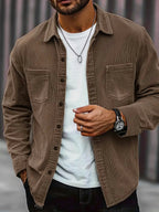 Logan Corduroy Button Shirt