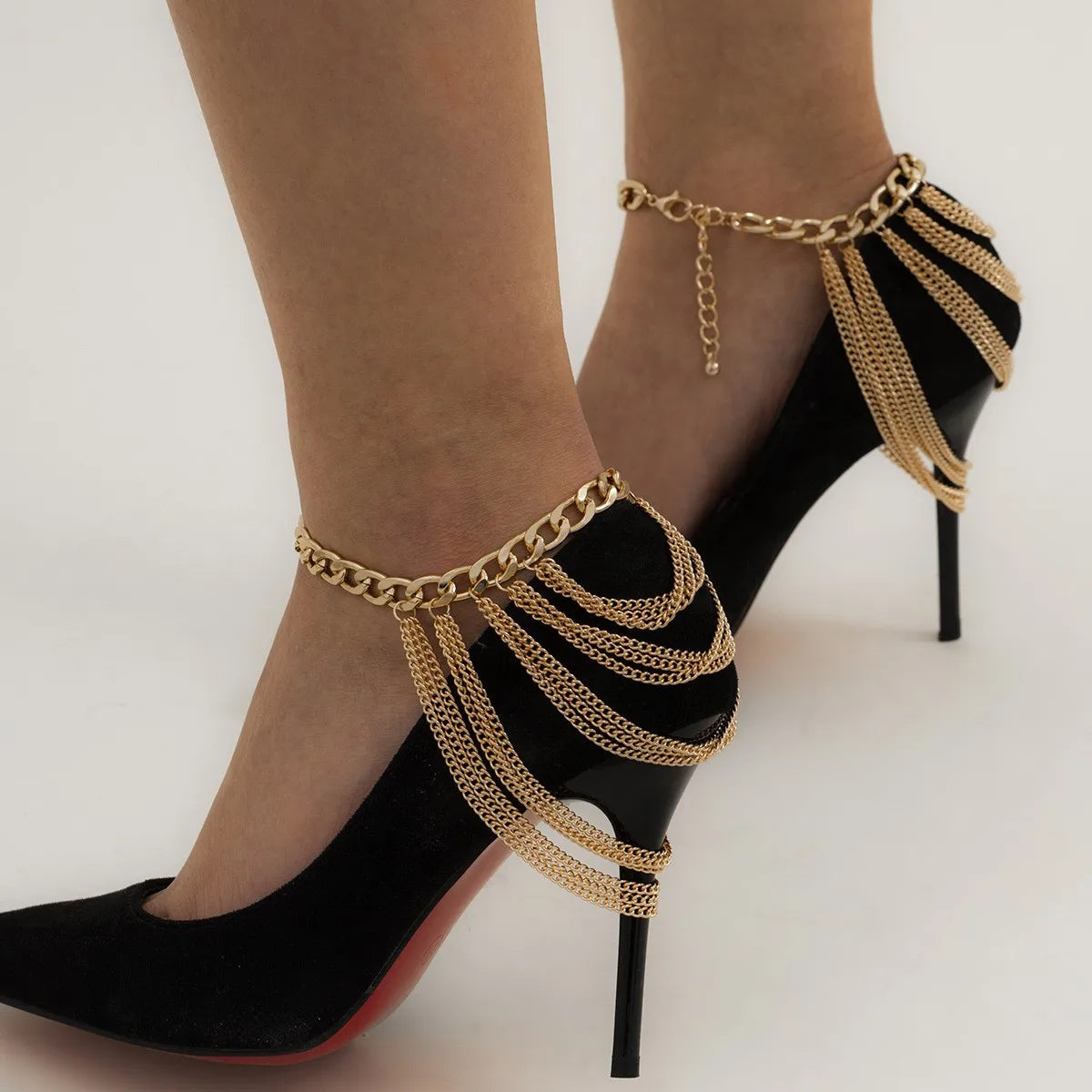 Tassel Alloy Ankle Chain