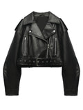 Women's Faux PU Leather Jacket