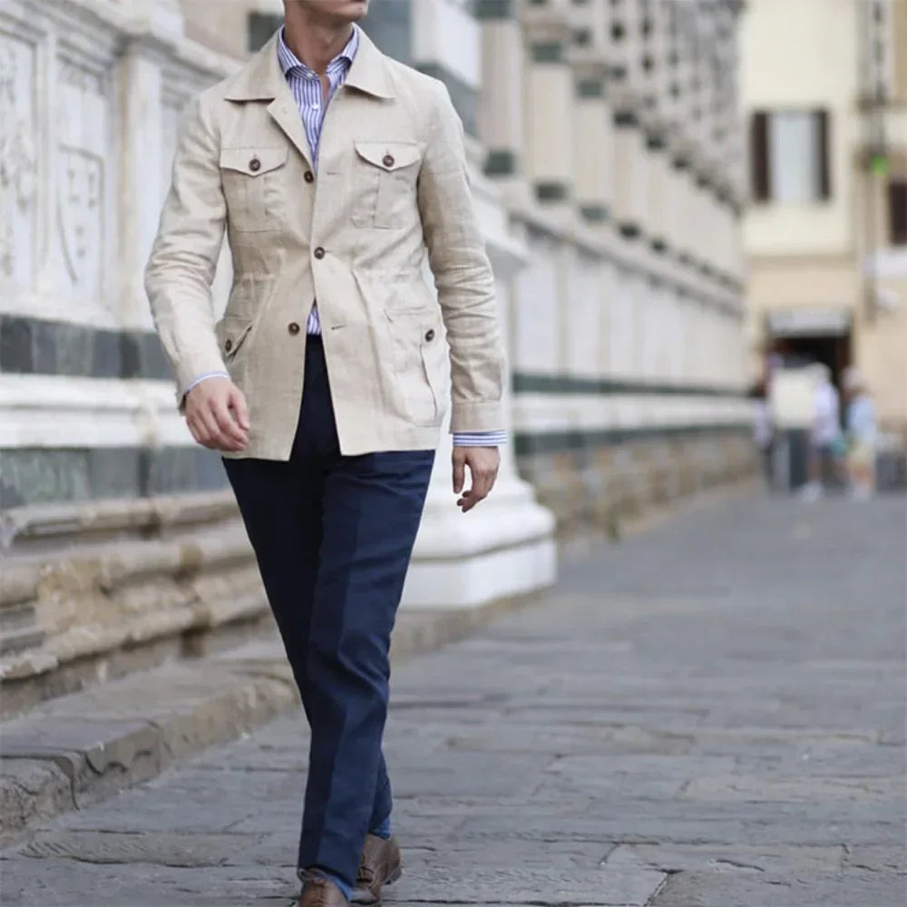 Oliver Safari Linen Jacket