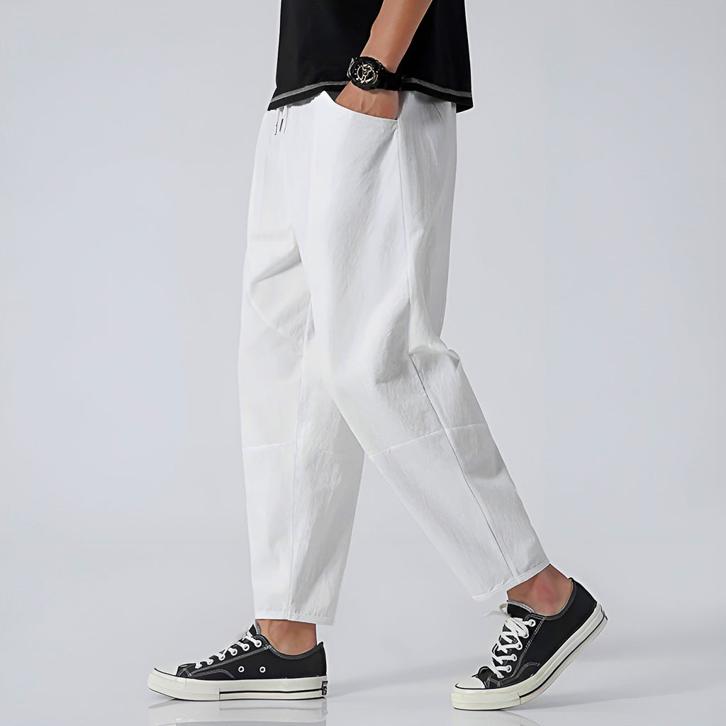 Paul Cropped Cotton Pants