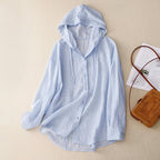 Nicole Linen Hoodie