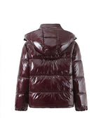 Virelle Glossy Hooded Parka