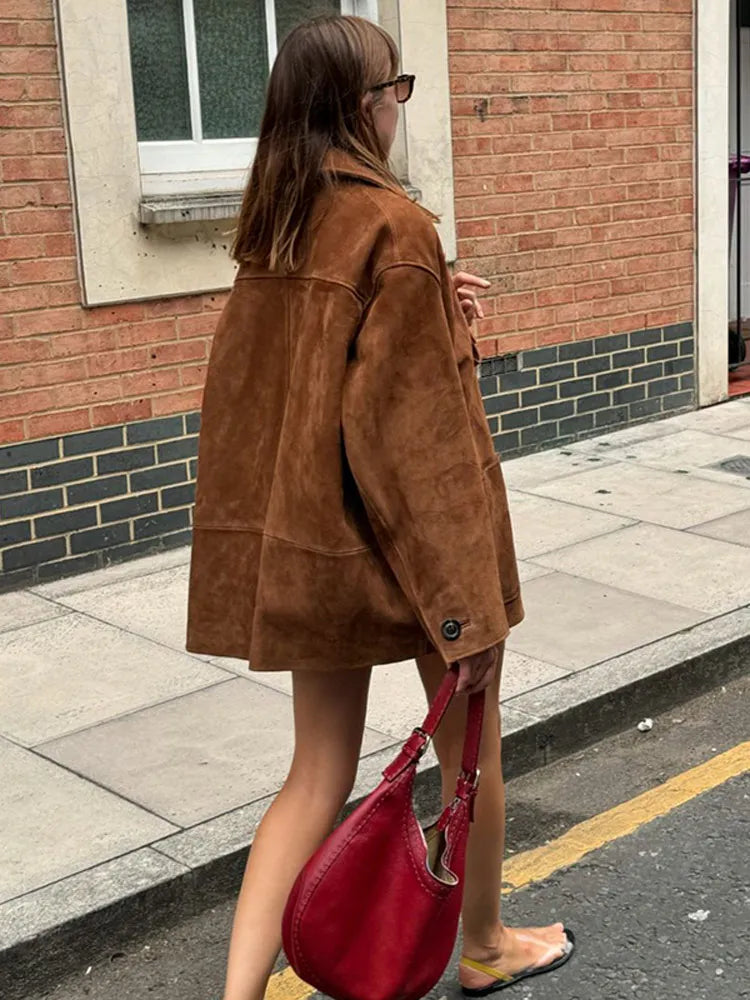 Antonia Brown Loose Jacket
