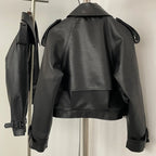 Claire Faux Leather Jacket