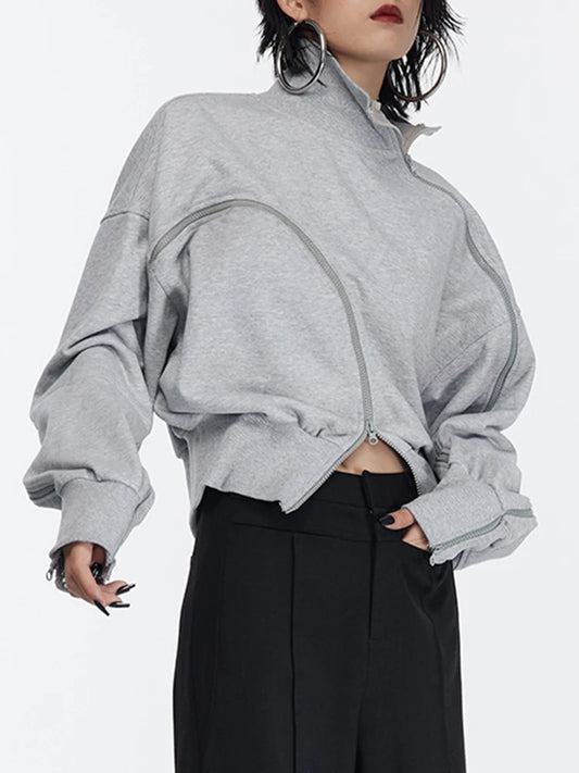 Turtleneck Long Sleeve Pullover