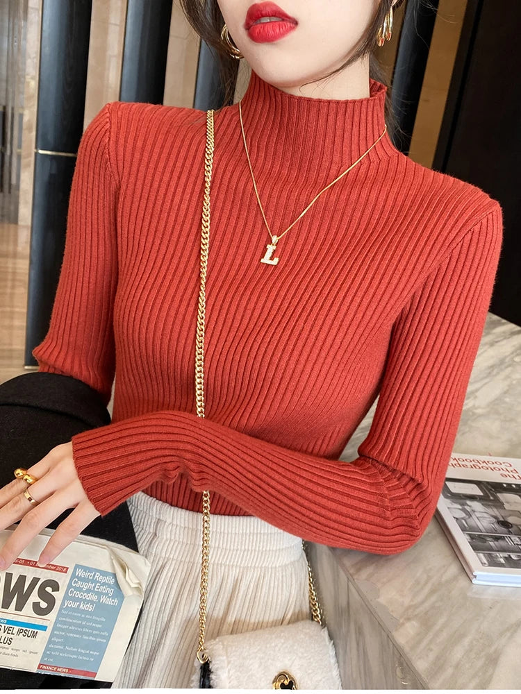 Elowyn Slim Turtleneck Sweater
