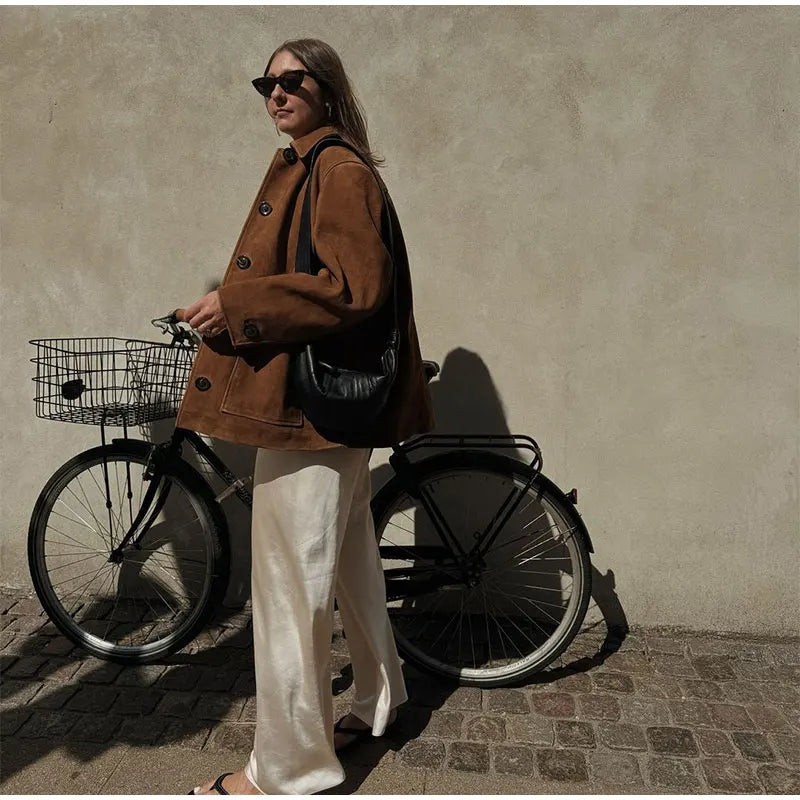 Antonia Brown Loose Jacket