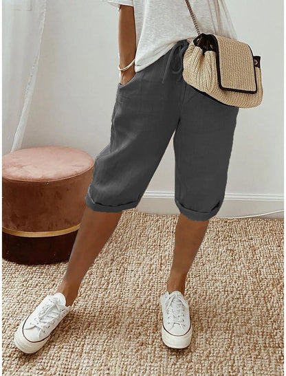 Luna Linen Shorts