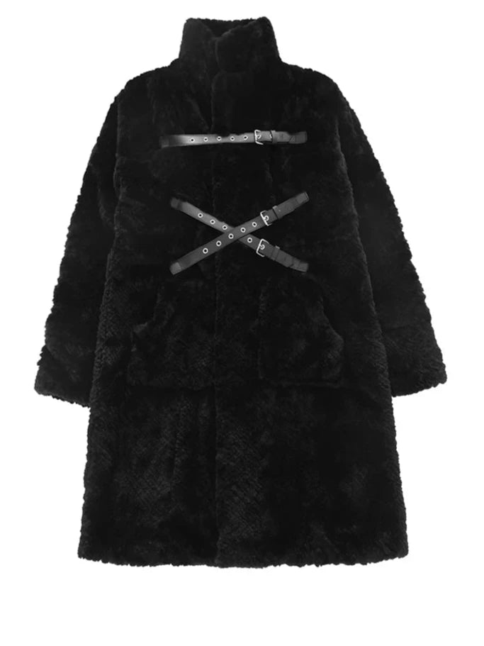 Fuzzy Faux Fur Coat