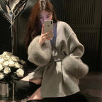 Aureline Fox Fur Wool Coat