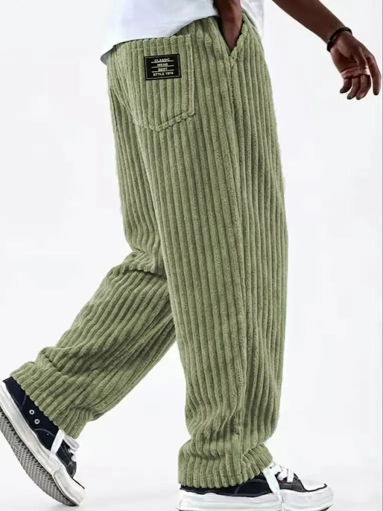 Grayson Corduroy Drawstring Pants