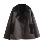 Mireia Faux Leather Jacket
