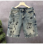 Rogue Cartoon Denim Shorts