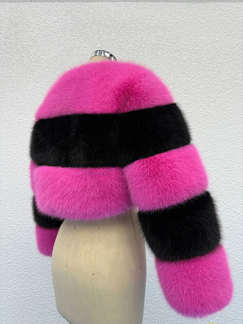 Vellora Fluffy Fur Jacket