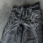 Unisex Gothic Baggy Jeans