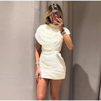 Women’s Patchwork Bodycon Dress