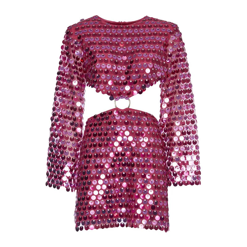 Sequins Mini Dress