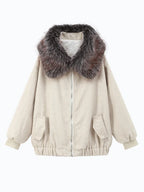 Odessa Fur Collar Coat