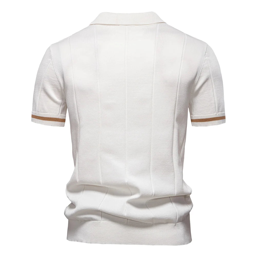 Hudson Zip Polo
