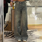Women’s Star Patchwork Denim Pants